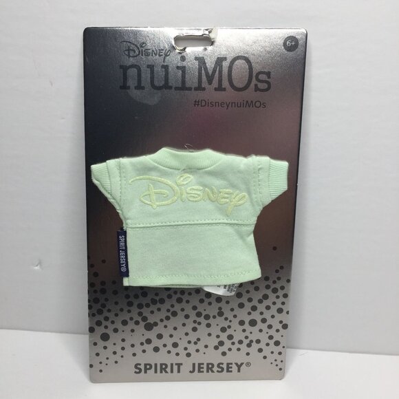 Disney Nuimos Accessory Mint Green Spirit Jersey Sweater Crew Neck Disney Parks - Picture 1 of 6
